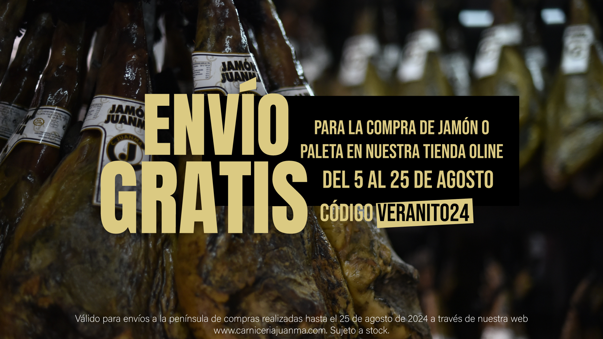 OFERTA JAMON IBERICO